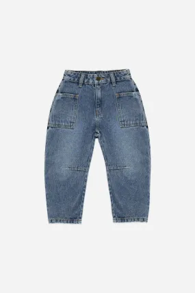 Barrel Pant | Indigo