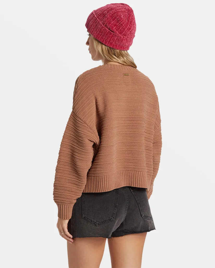 BILLABONG Evie Chenille Sweater - More Colors Available