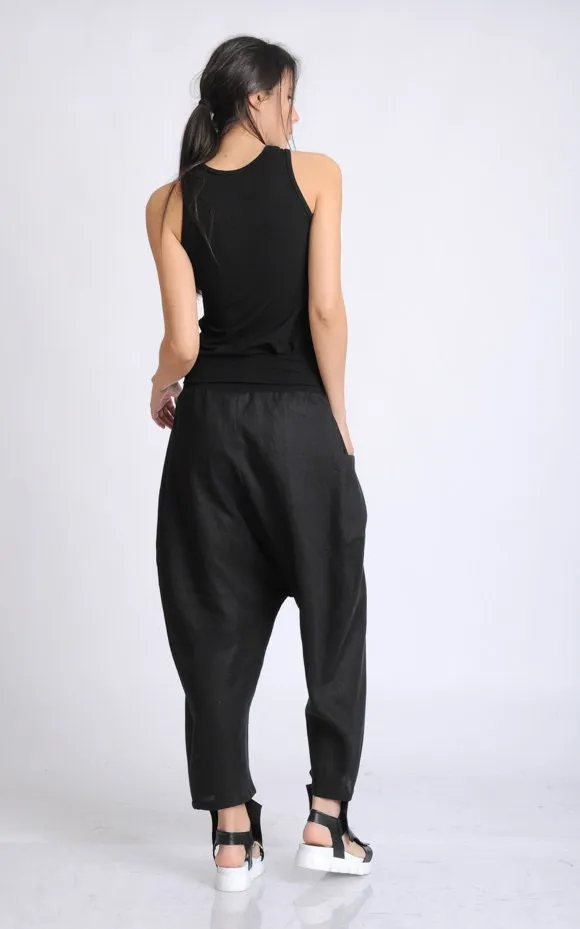 Black Minimalist Pants