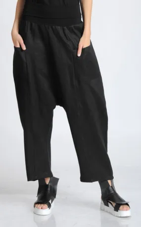 Black Minimalist Pants