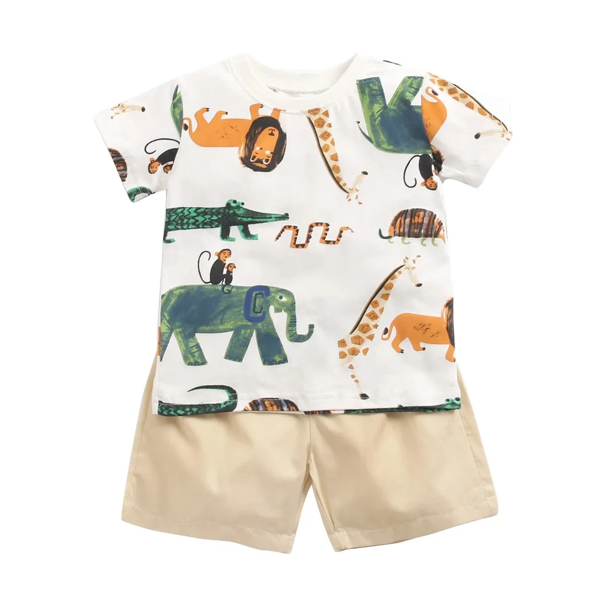 Boy's Summer Short Sleeve with Short Set