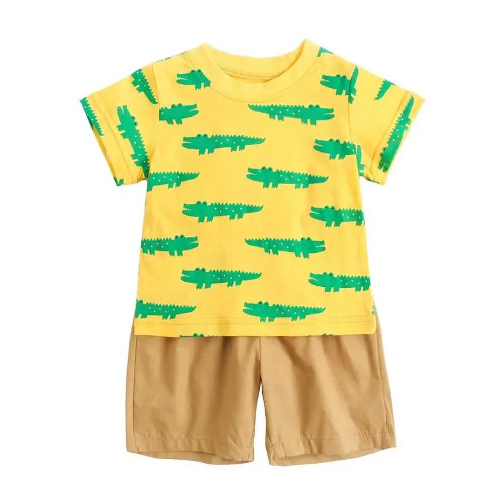 Boy's Summer Short Sleeve with Short Set