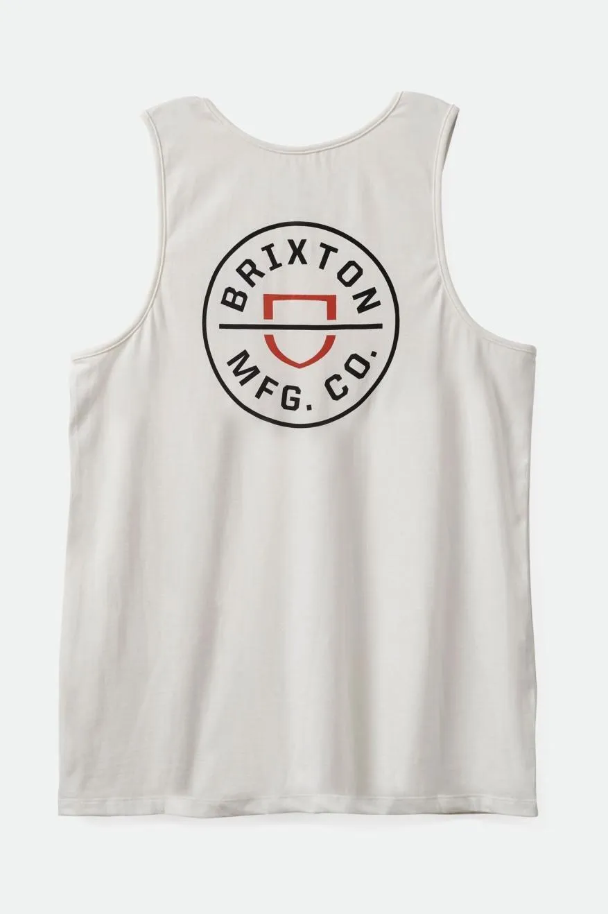 Crest Tank Top - Off White