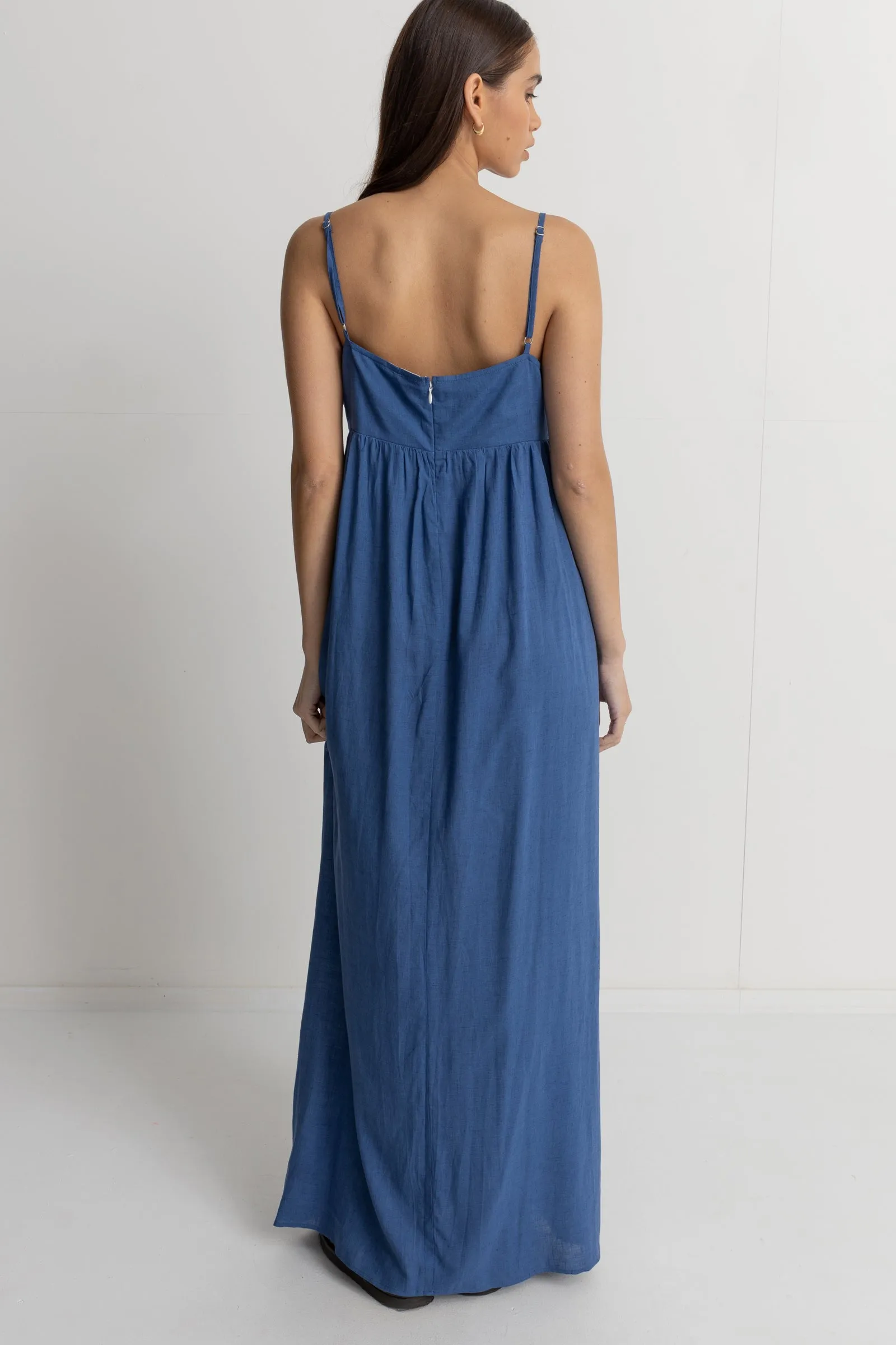 Cruz Maxi Dress Blue