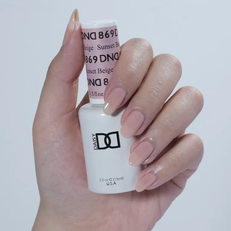 DND - Gel & Lacquer - Sunset Beige - #869