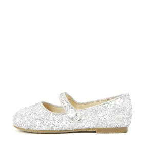 Elin Glitter White