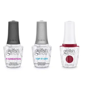 Gelish Combo - Base, Top & Man Of The Moment