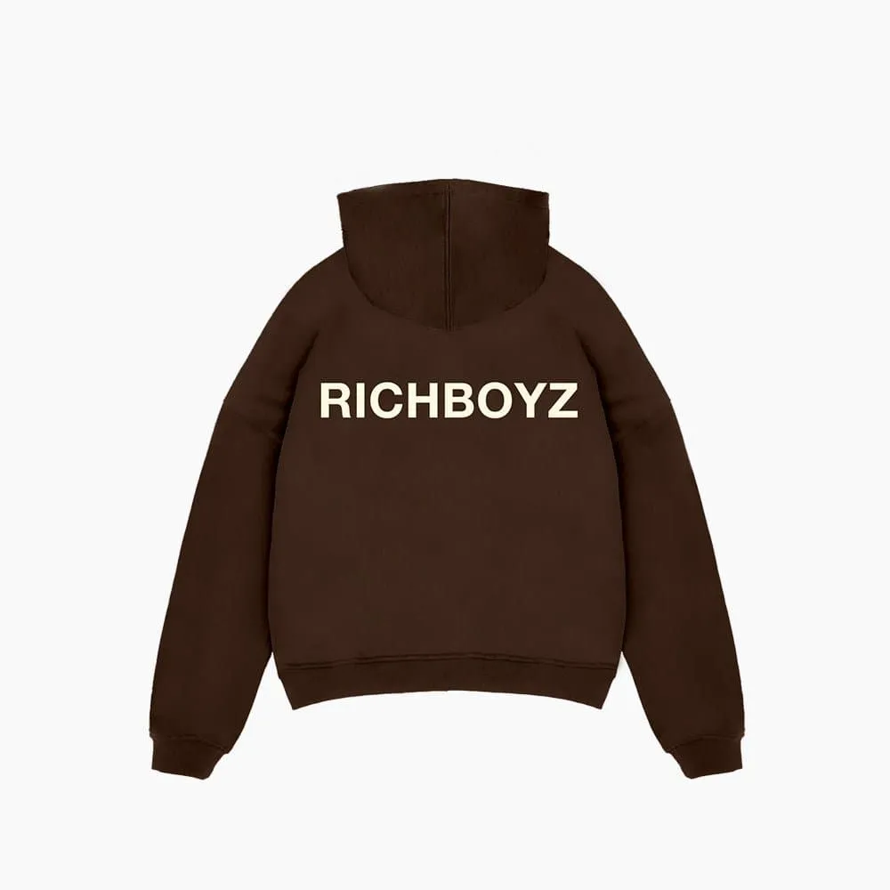 HOODIE - CHOCO BROWN