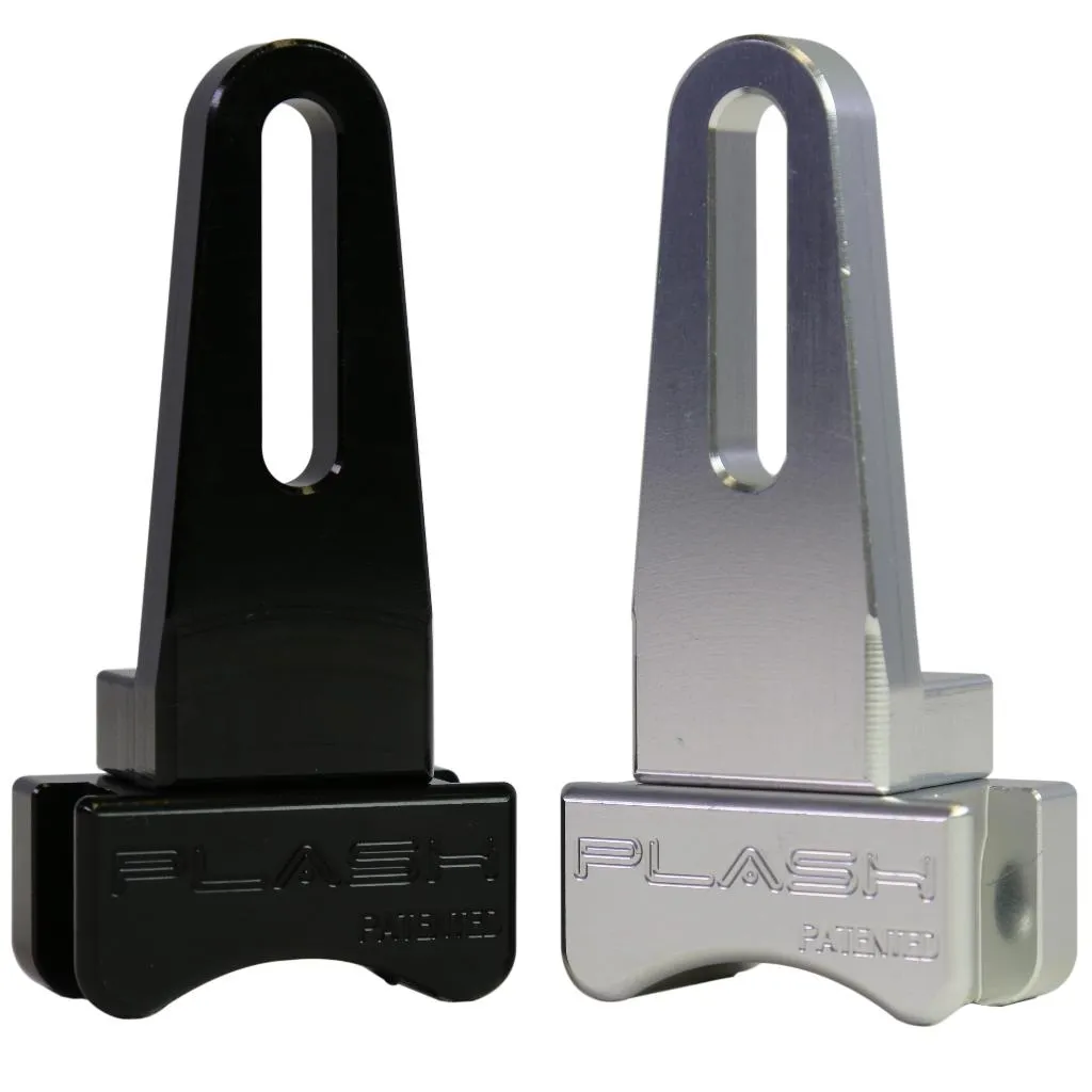 Light Bar Mounts with Clamps - .250"/6mm Slot (PAIR)