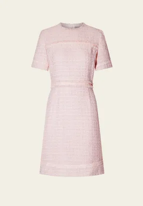 Light Pink Tweed Dress