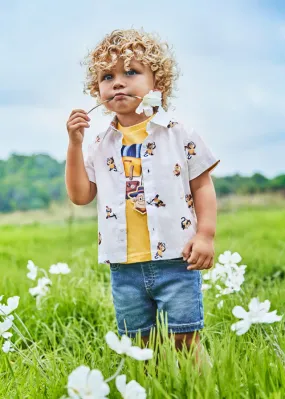 Mayoral Baby Boys Soft Denim Shorts