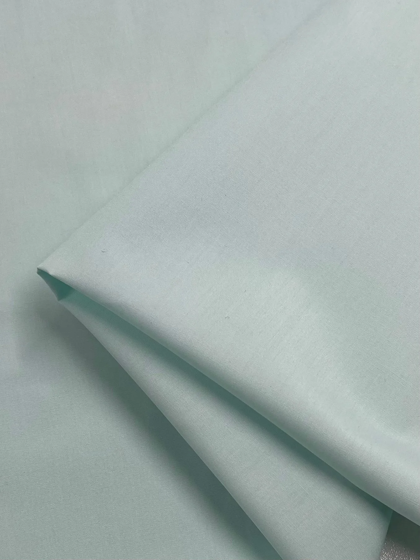 Poplin - Pale Green - 112cm