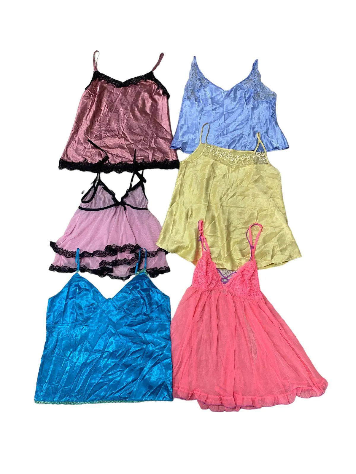 "Y2k 2024" - Light Color Mix Tops - 43 pcs