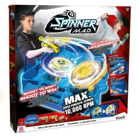 Silverlit Spinner M.A.D. Deluxe Battle Pack Thunder Vs Sandstorm