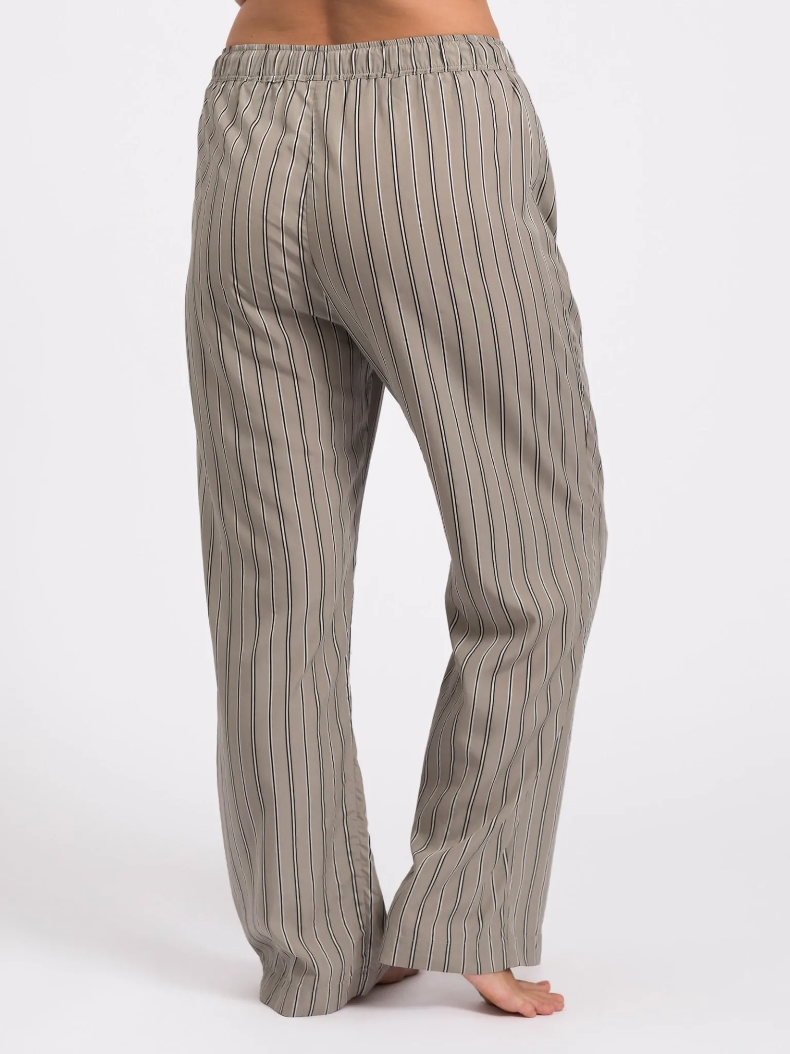 Sleep pajama pants - dust mint stripe